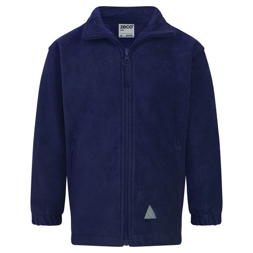 Zeco Kids Child School Uniform Plain Polar Fleece Zip Jacket (3yrs-Adult XL) - Picture 5 of 16
