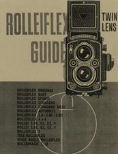 Rolleiflex Twin Lens Camera Focal Guide by W.D. Emanuel: Reprint