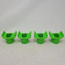 Fits Ryobi 18v Locking Battery Mount Holder Green 4 Organizers