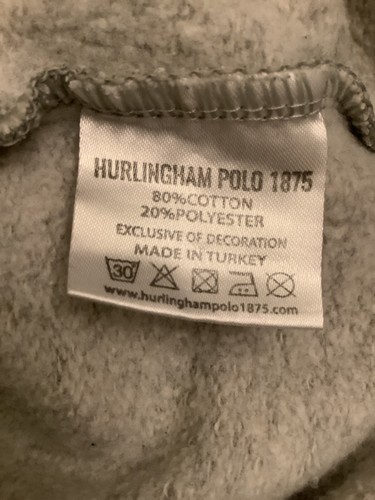 Trainingsanzug Herren Hurlingham Polo grau, Gr. XXL, sehr guter Zustand, Taschen in der Hose. - Bild 6 von 11