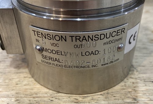 DOVER FLEXO TENSION TRANSDUCER MODEL #VNW - Picture 2 of 6