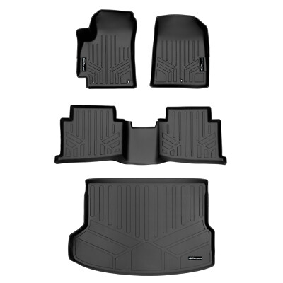 SMARTLINER Floor Mats Cargo Trunk Liner Set 2021-2023 Kia Seltos (SX Turbo Only)
