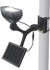 Solar Flag Pole Light Outdoor Dusk to Dawn, 6 Super Bright Led Flagpole Light So