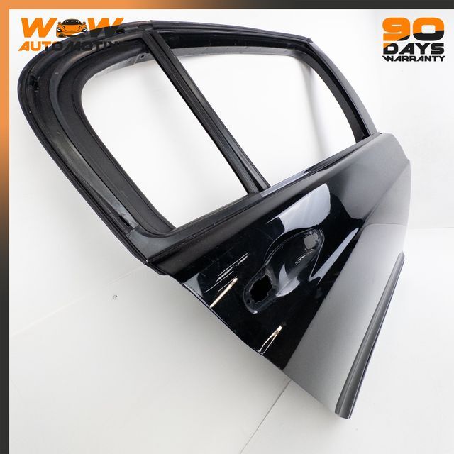 06-13 BENTLEY CONTINENTAL FLYING SPUR REAR RIGHT PASSENGER SIDE DOOR BLACK OEM