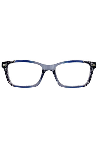 Prive Revaux The Sahara Blue Light Readers Blue Zebra