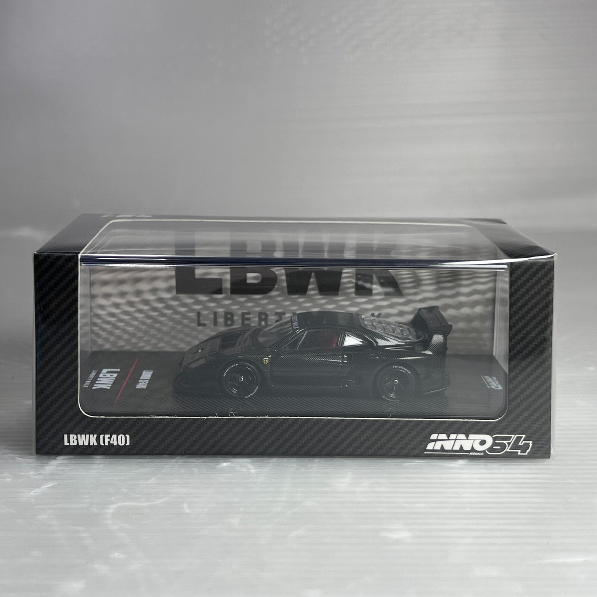 INNO64 LBWK F40 フルカーボン仕様 1/64 ダイキャスト Amazon.co.jp: Inno Models LBWK (リバティウォーク) F40 フル