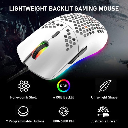 UK Layout 60% True Mechanical Gaming Keyboard Mouse and Mice Pad RGB For PC PS4 - Picture 12 of 17