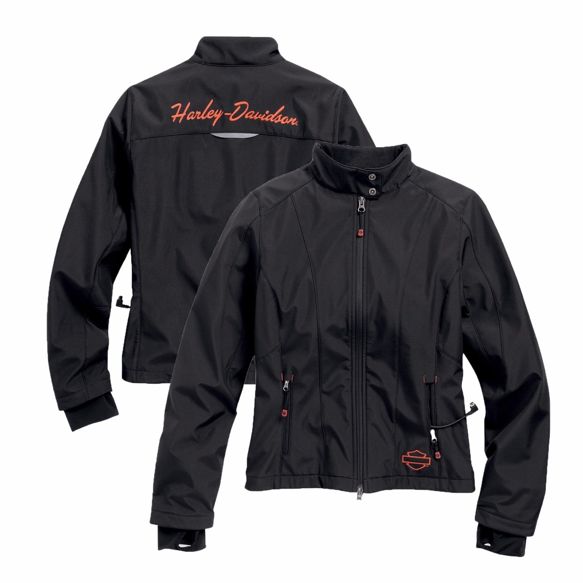 Women's Harley-Davidson Heated Soft Shell w/Battery Riding Jacket