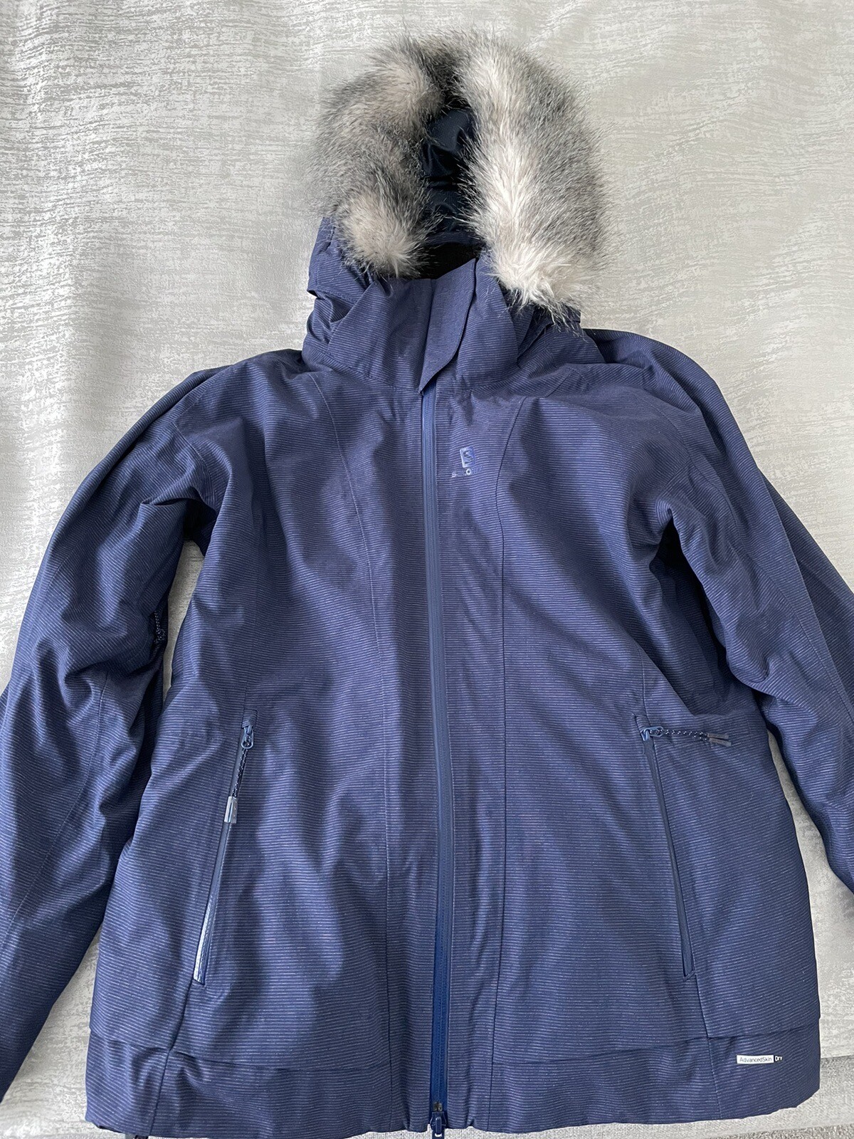 Salomon Giacca Inverno Sci Donna Taglia Media Blu