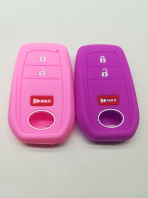2*Silicone Remote Key Cover for 2022 2023 Toyota Corolla Cross Corolla HYQ14FBX