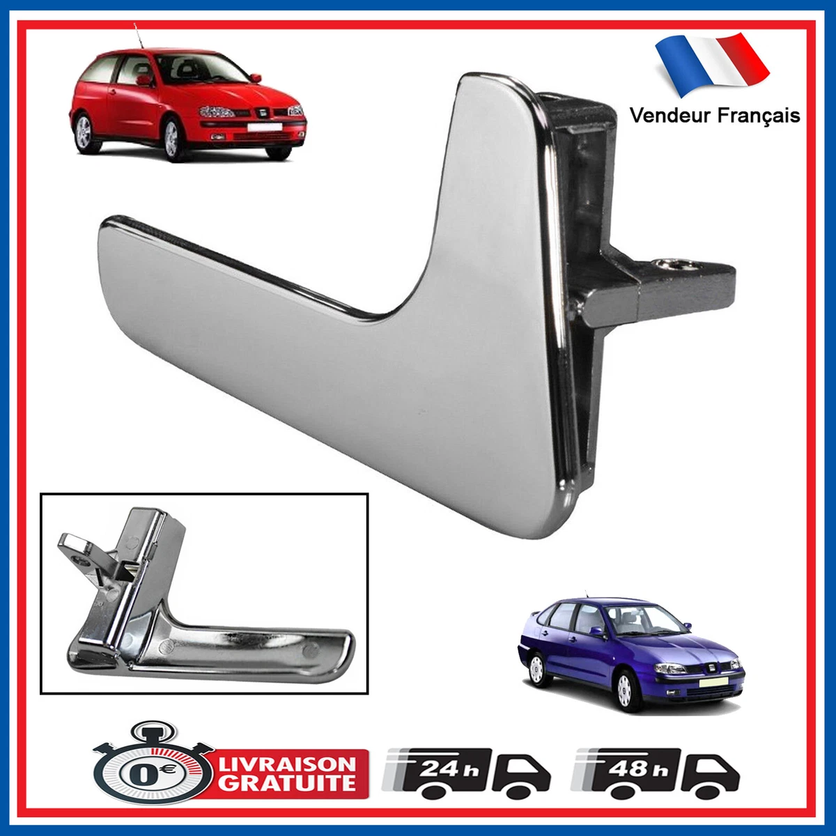 Seat ibiza interior door handle replacement deals