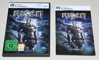 RISEN - PC DVD MIT HANDBUCH & SOUNDTRACK CD - RPG GOTHIC PIRANHA BYTES