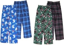 Little Boys Size 4/5 Christmas Sleep Pants Set by Up Late NWT Sharks or Ninjas