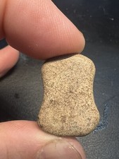 Pleistocene Fossil Turtle Shell Ornament  By Prehistoric Man Texas City Dike, TX