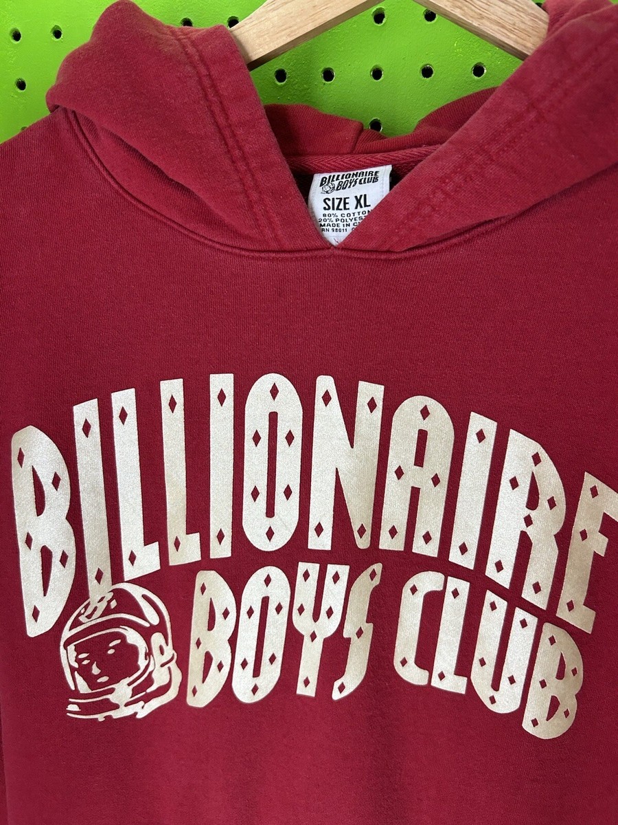 パーカー・フーディ BILLIONAIRE BOYS CLUB Men Hoodies B24451 RED Billionaire Boys Club Men's Red White & Blue Pullover Hoodie