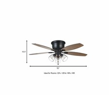 Hampton Bay Stoneridge 52 inch LED 