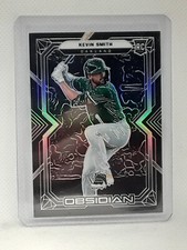 Kevin Smith 2022 Chronicles Obsidian Baseball - #25 RC - Oakland Athletics