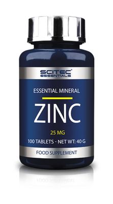 ZINC Tabletten Scitec (100 Stk; 2,16EUR/10g) + Gutschein