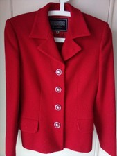 Genuine Versus Gianni Versace Red Jacket Size 8
