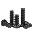 M3 M4 M5 M6 Pozi Phillips Pan Head Bolts Machine Screws Button Head Bolts Black