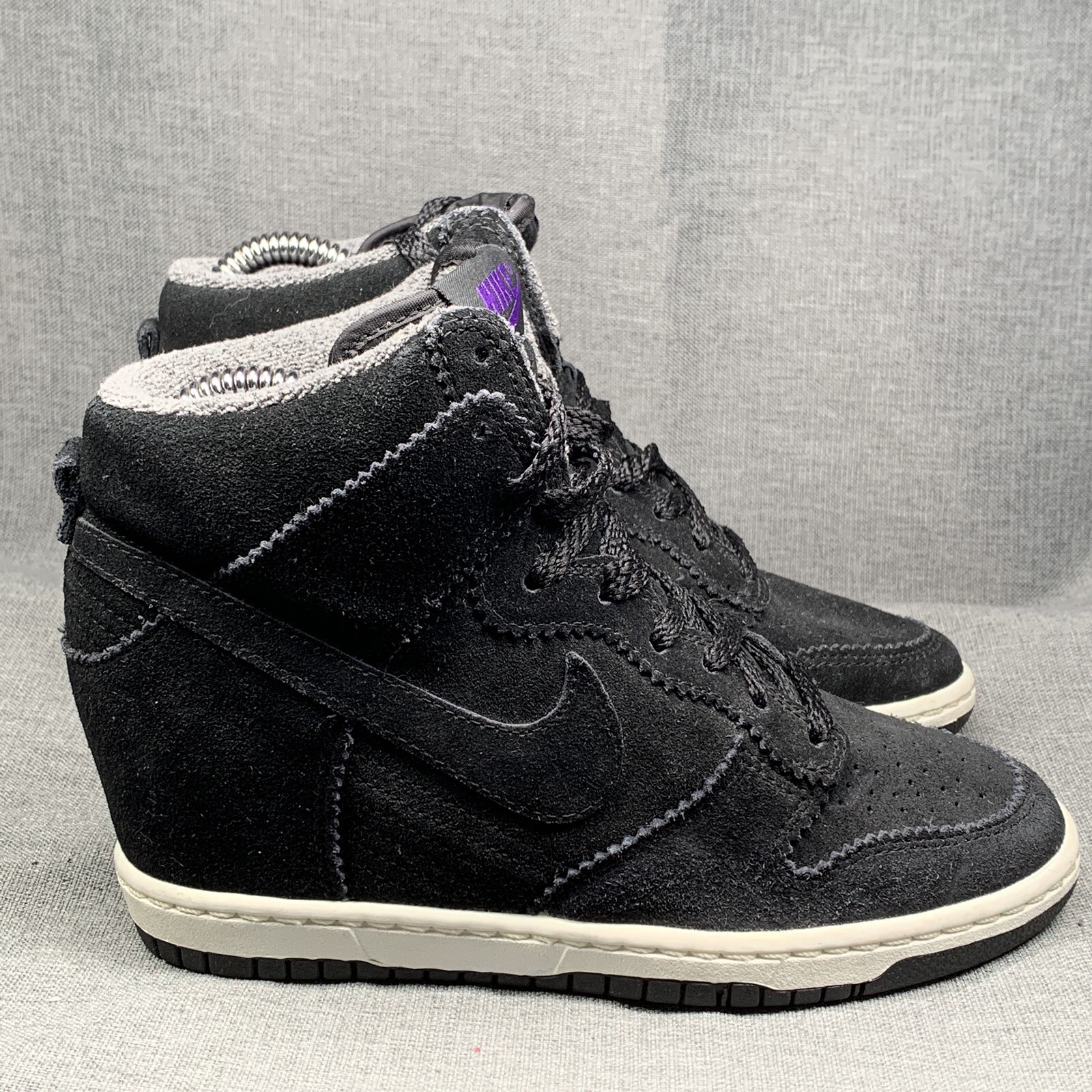 nike dunk sky hi black