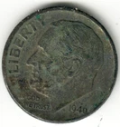 USA - 1946P - Dime - Roosevelt Silver - #1