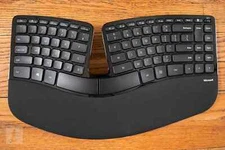 Keycap Replacement Kit - Microsoft Sculpt Ergonomic KB 1559 Black Keys Ship Free