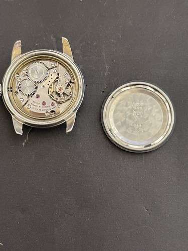 tissot vintage watch 1953 cal. 27b 21 orologio cassa acciaio - Foto 6 di 8