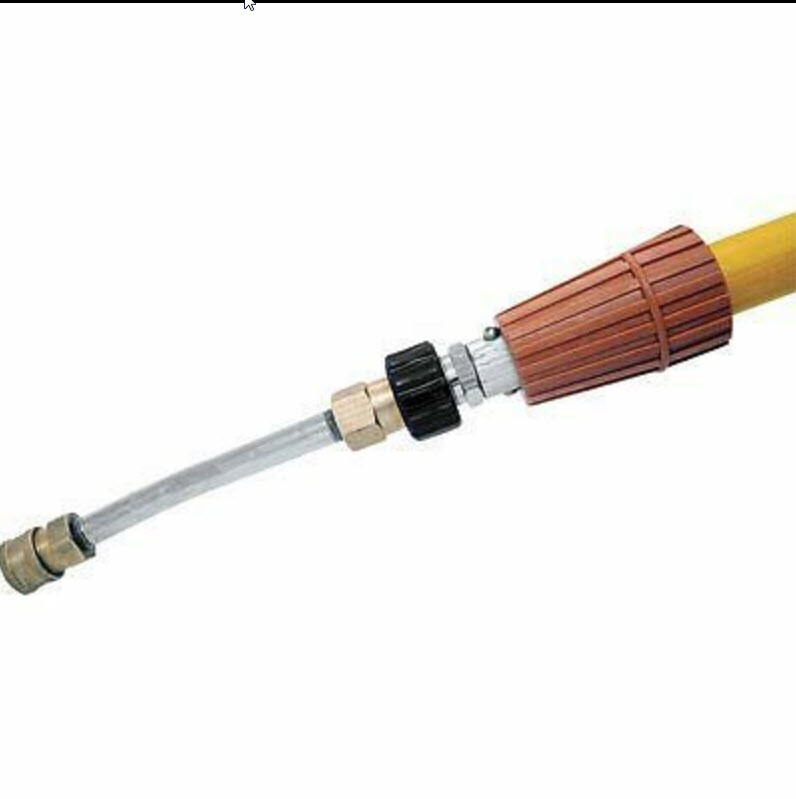 PRESSURE WASHER WAND Telescoping - up to 8 GPM & 4000 PSI - Aluminum 6.5 - 24 Ft