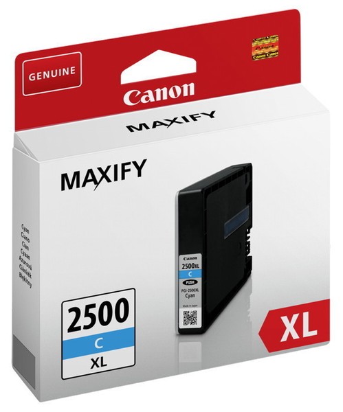 Canon Druckerpatrone Tinte PGI-2500 Xl C Cyan, Blau-image