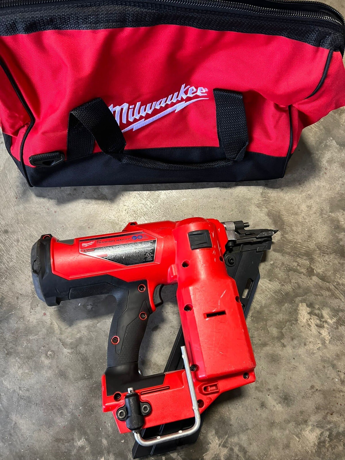 Milwaukee 274520 M18 FUEL 30Degree Cordless Framing Nailer, Bare Tool