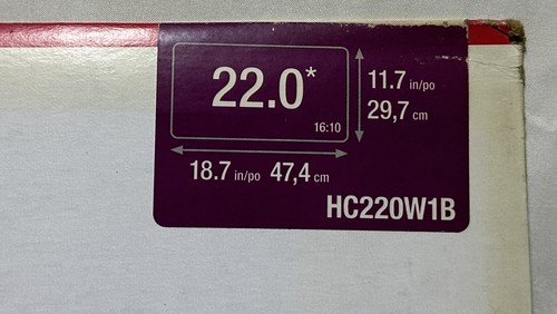 3M HIGH CLARITY PRIVACY FILTER 22.0 HC22OW1B new - Picture 3 of 10