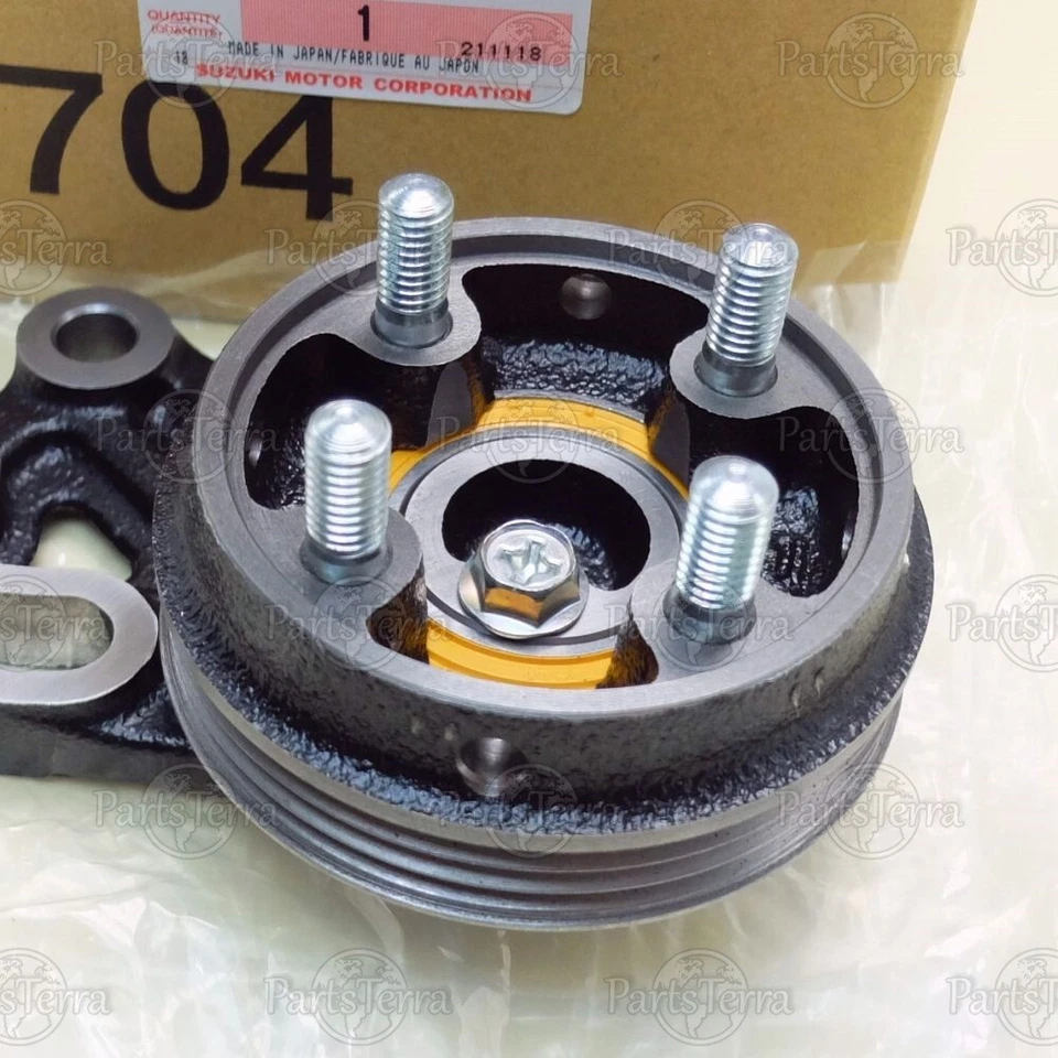 1714077E07 Genuine OEM Suzuki SIDEKICK / VITARA SQ420L SQ420Q Cooling Fan Pulley Foto 3 de 4