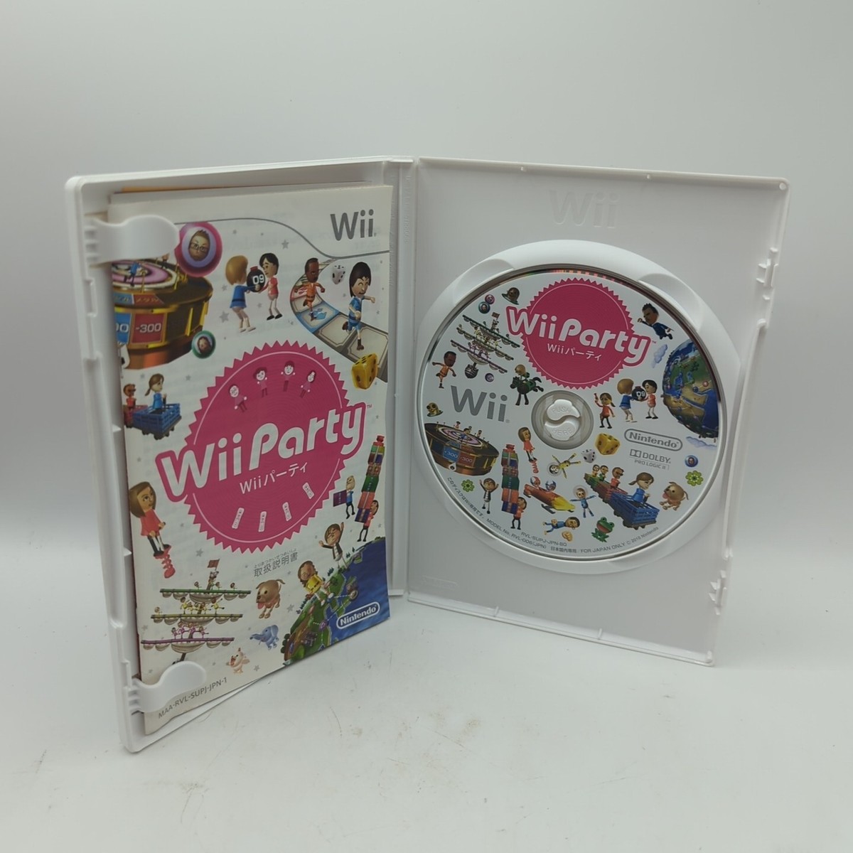 Wii Party Nintendo Wii Complete JAPAN (Will Require Japan Wii