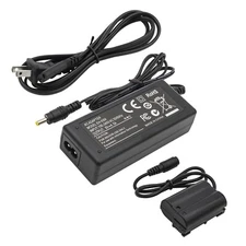 Kastar AC Adapter + DC Coupler Connector for Nikon D500 D600 D7200 D810 DSLR