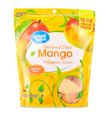 Great Value Dried Mango 12oz