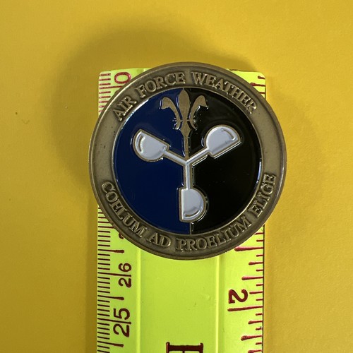 Air Force Weather Presented by Director of Weather Challenge Coin 1.5" B-5 - Picture 3 of 3