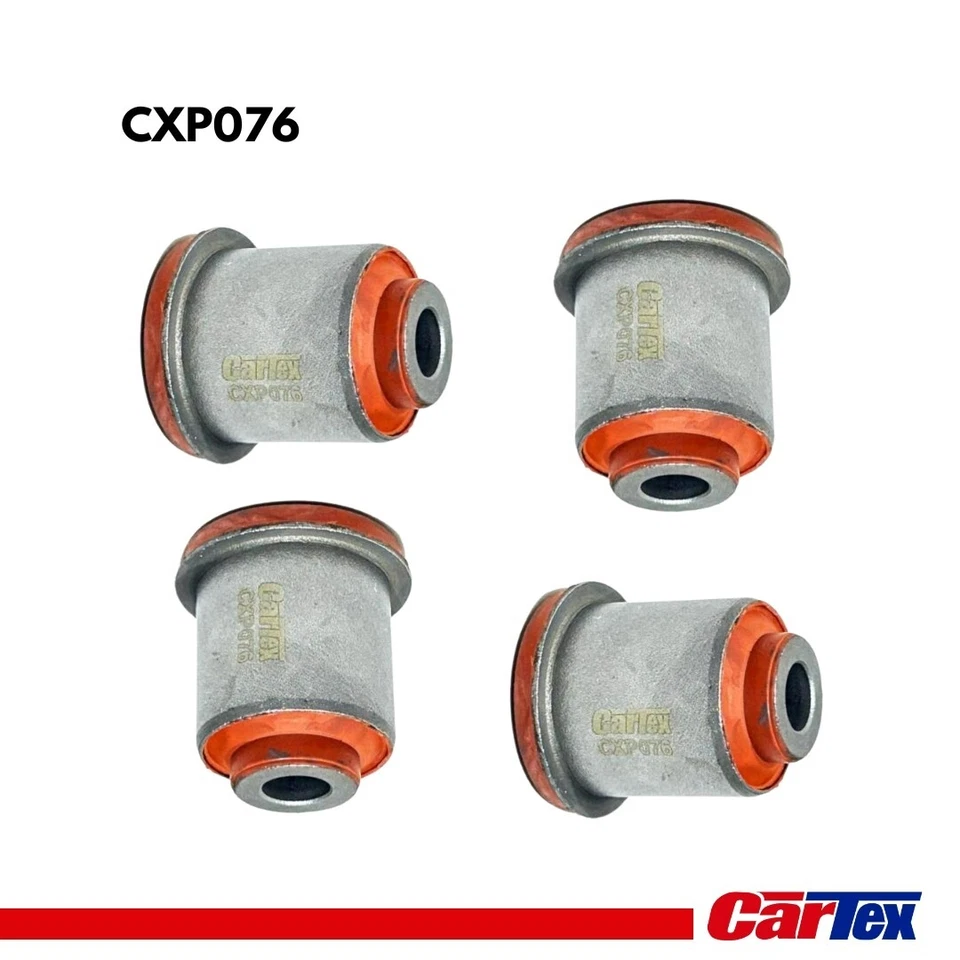 Paquete de 4 bujes de brazo de control de suspensión delantera para Mitsubishi Montero 2008-2020 Foto 3 de 4