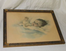 Awakening Antique Print by Bessie Pease Gutmann