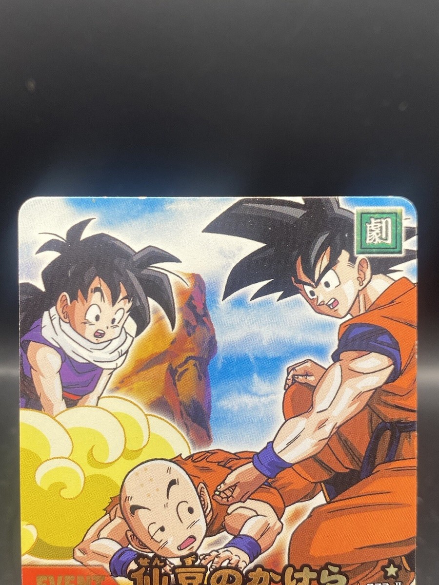 Son Goku Dragon Ball Z2 Data Carddass Foil Stamping Japanese