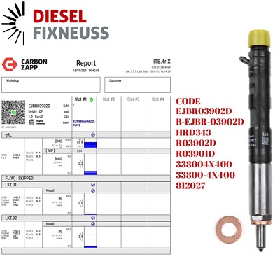Einspritzdüse Injektor Kia Carnival 2,9 CRDi 185 PS EJBR03902D 33800-4X400
