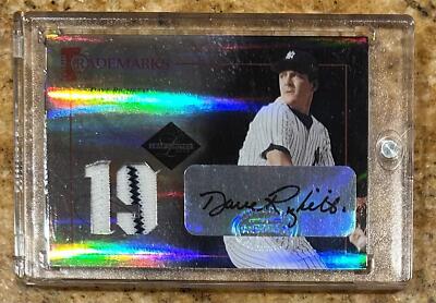 2005 Leaf Limited #TT-28 Dave Righetti Team Trademarks Jersey AUTO #/19