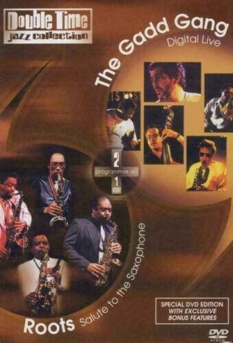 THE GADD GANG DIGITAL LIVE DOUBLE TIME JAZZ COLLECTION DVD NUOVO SIGILLATO ☆