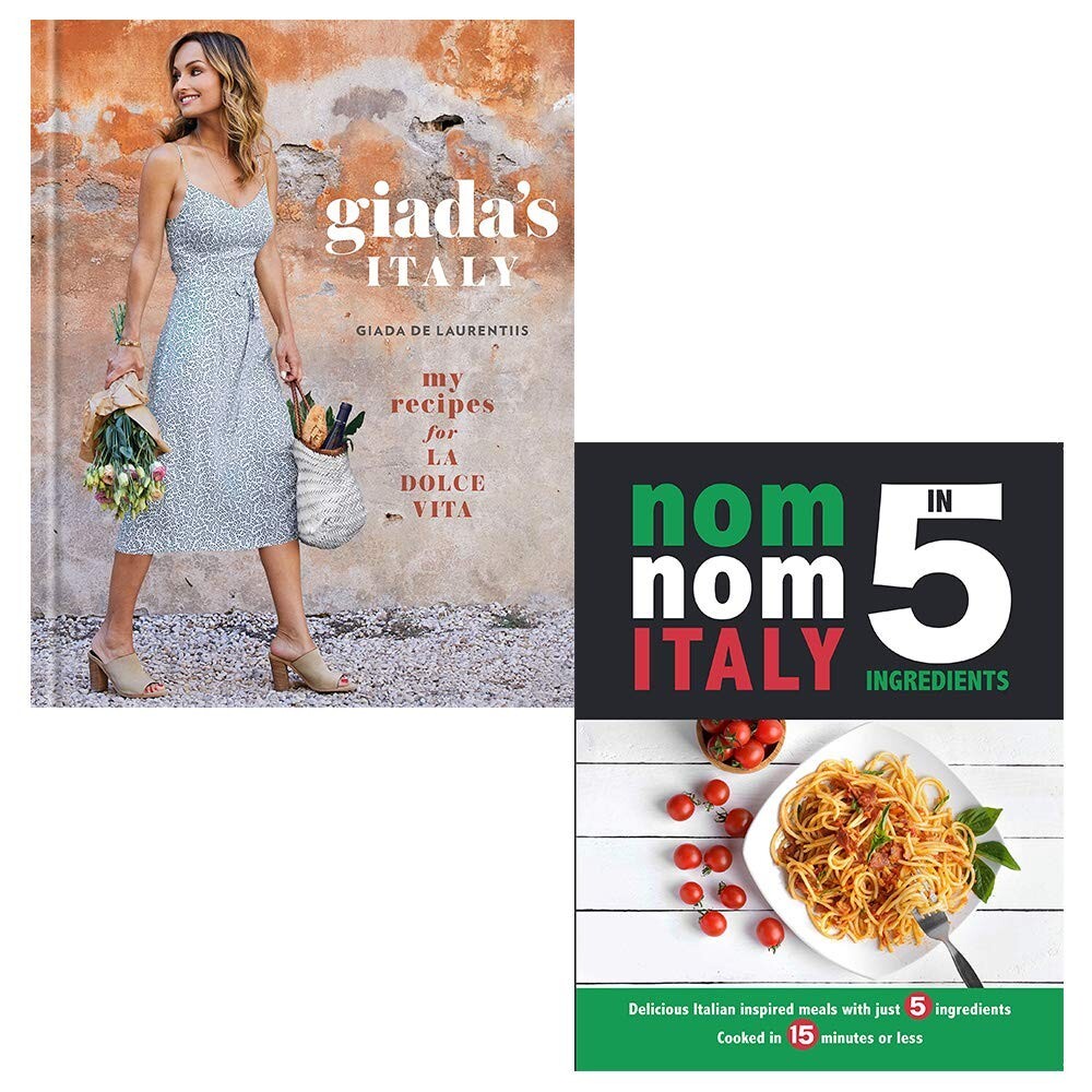 Italian Family Kitchen (HB), Nom Nom Italy In 5 Ingredients Iota 3 Books Set - Image 7