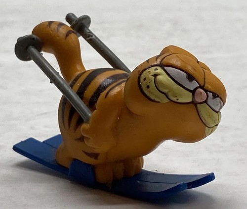Garfield Skiing Figure 1978 1981 United Feature Syndicate H Kong Vintage PVC - Picture 4 of 18