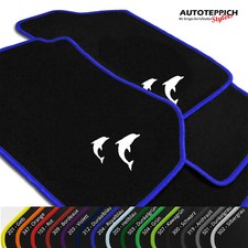 Fußmatten DRUCK DELFINE für Mercedes Benz SL R231 2012-2020