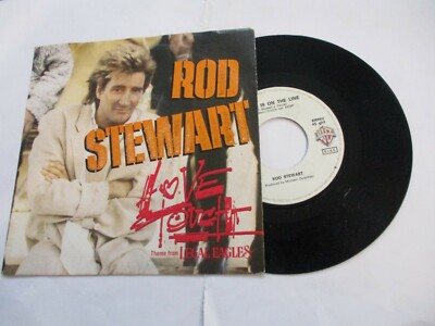 ROD STEWART - LOVE TOUCH - 7'' VINYL 1986 ITALY TOP ZUSTAND