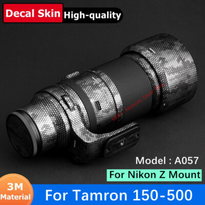 Tamron 150-500mm A057 For Nikon Z Decal Skin Camera Lens Sticker Vinyl Wrap Film