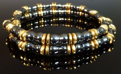 Collier hématite magnétique bracelet haute puissance guérison IPG - Photo 1/21
