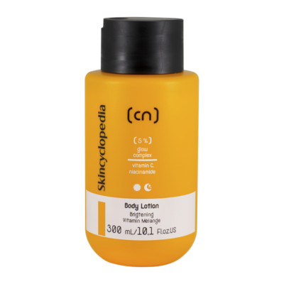 Körperlotion, KÖRPERBALSAM 5 % Glow Complex, mit Vitamin C/E, Niacinamid 300ml
